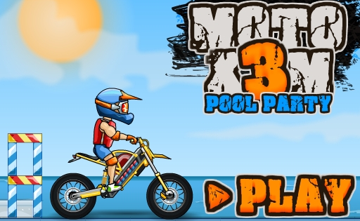 Moto X3M Pool Party game thumbnail