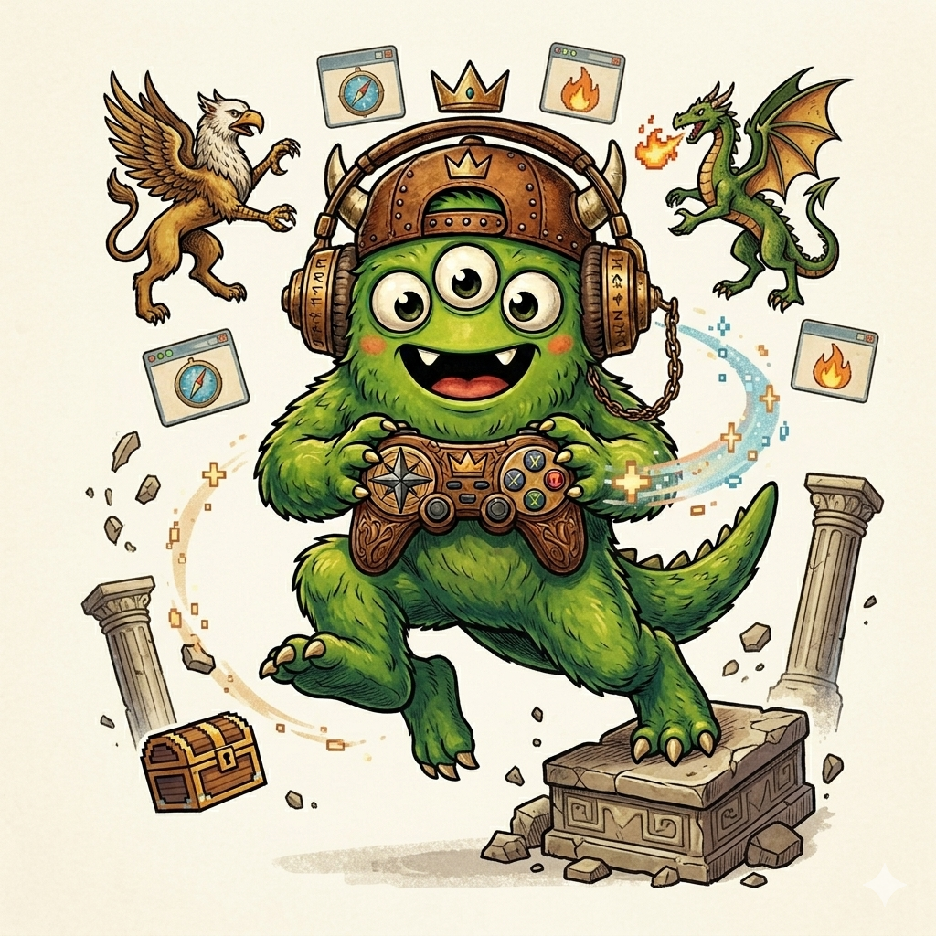 Medieval Monster Wallpaper